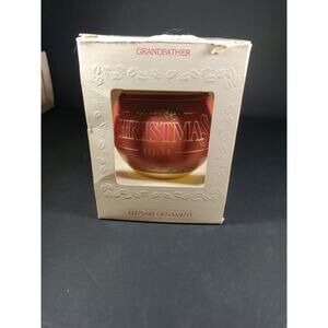 Hallmark Keepsake Ornament Grandfather 1981